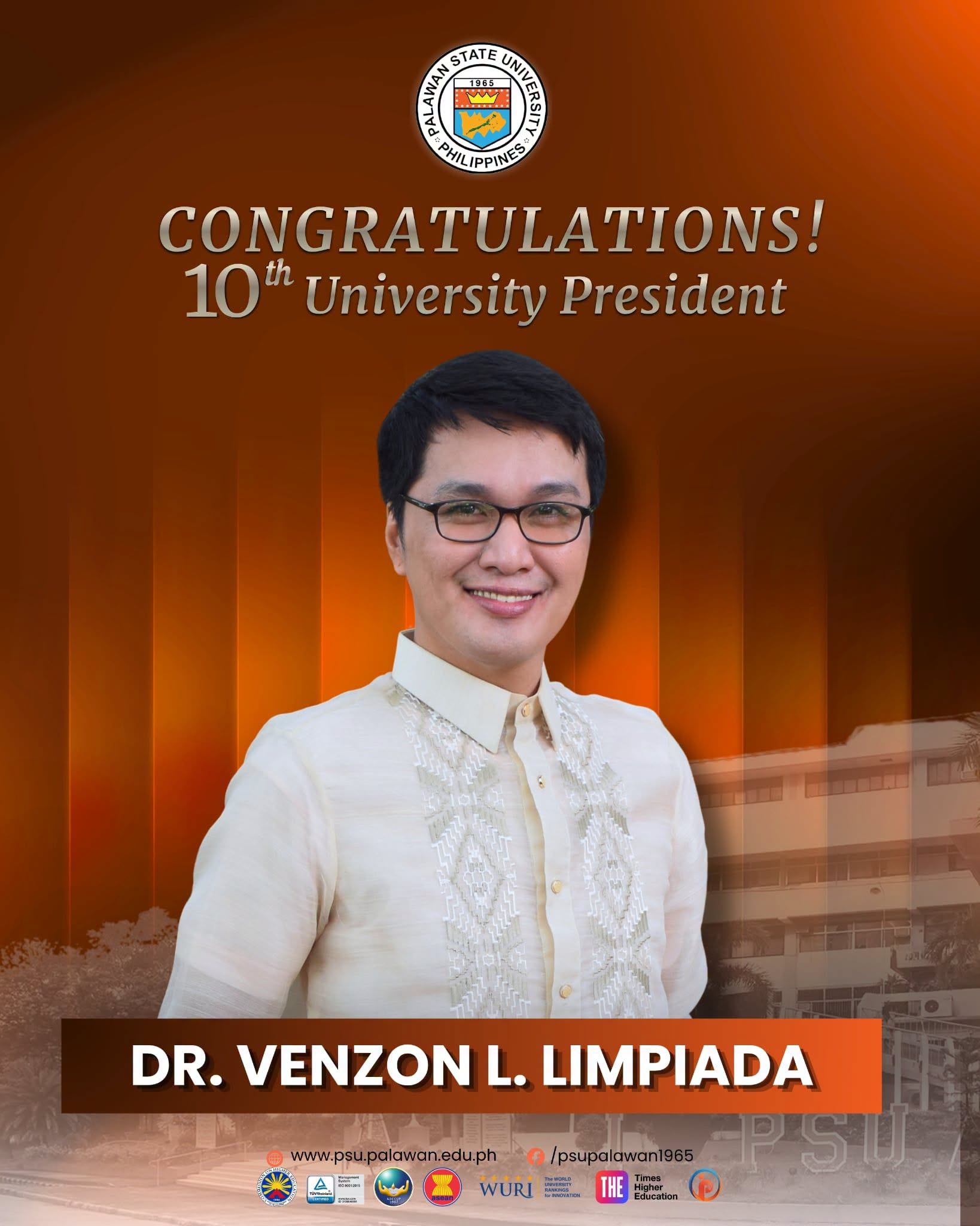 10th Palawan State University President